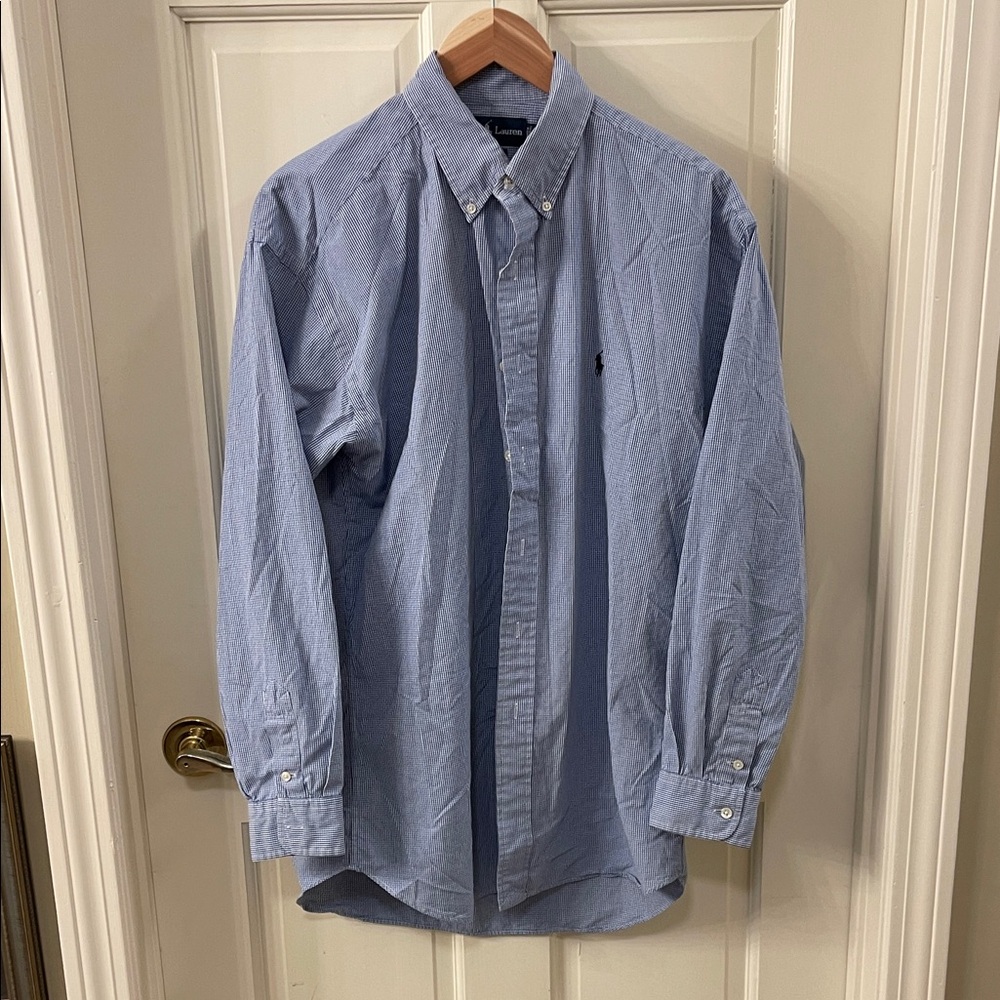 Ralph Lauren Light Blue Button-Down Oxford Shirt